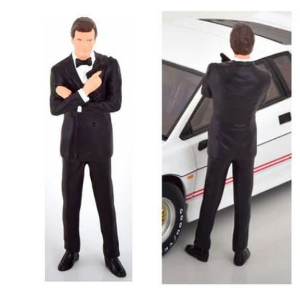 FIGURINE JAMES BOND 007 - Roger Moore 1:18 KK Scale Figurini Modellino