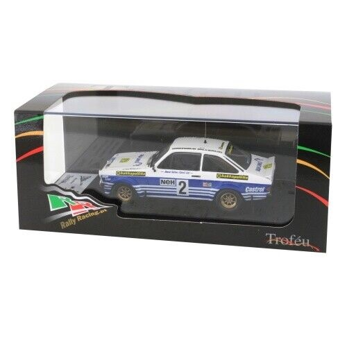 FORD ESCORT MKII N.2 2nd SWEDISH RALLY 1982 VATANEN-HARRYMAN 1:43 Trofeu Auto Rally Modellino