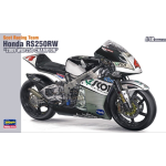 HONDA RS250RW H.AOYAMA 2009 TEAM SCOT N.4 WORLD CHAMPION 250cc KIT 1:12 Hasegawa Kit Moto Die Cast Modellino