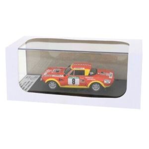 FIAT 124 ABARTH N.8 RALLY OF PORTUGAL 1975 BORGES-ANJOS 1:43 Trofeu Auto Rally Modellino
