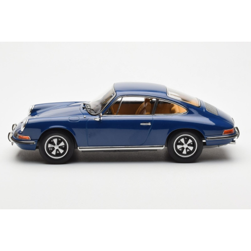 PORSCHE 911 S 1969 BLUE 1:18 Norev Auto Stradali Modellino