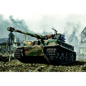 Pz.Kpfw. VI TIGER I Ausf. E LATE PRODUCTION KIT 1:35 Italeri Kit Mezzi Militari Modellino