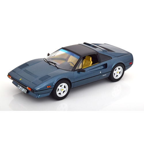 FERRARI 308 GTS QUATTROVALVOLE 1982 METALLIC BLUE 1:18 Norev Auto Stradali Modellino