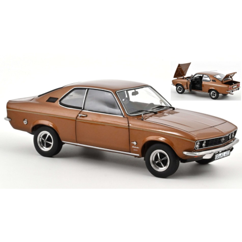 OPEL MANTA 1970 BRONZE METALLIC 1:18 Norev Auto Stradali Modellino