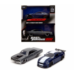 FORD MUSTANG GT & PLYMOUTH ROAD RUNNER FAST & FURIOUS 1:32 Jada Toys Movie Modellino