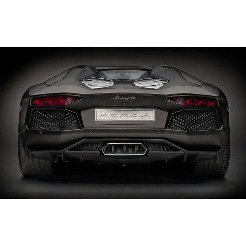 LAMBORGHINI AVENTADOR LP700-4 ROADSTER 2013 BLACK KIT 1:8 Pocher Auto Stradali Modellino
