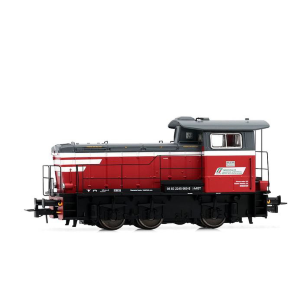 MERCITALIA S LOCOMOTIVA DIESEL DA MANOVRA LIVREA ROSSO/BIANCO EP.VI 2007 - Present 1:87 Rivarossi Treni Modellino