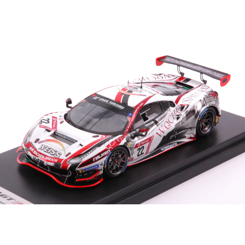 FERRARI 488 GT3 EVO N.22 24H NURBURGRING 2021 DONTJE/KRUMBACH/KEILWITZ/WEISS 1:43 Looksmart Auto Competizione Modellino