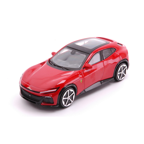 FERRARI PUROSANGUE SUV RED 2022 1:43 Burago Auto Stradali Modellino