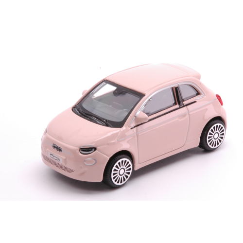 FIAT 500e 2021 PINK 1:43 Burago Auto Stradali Modellino