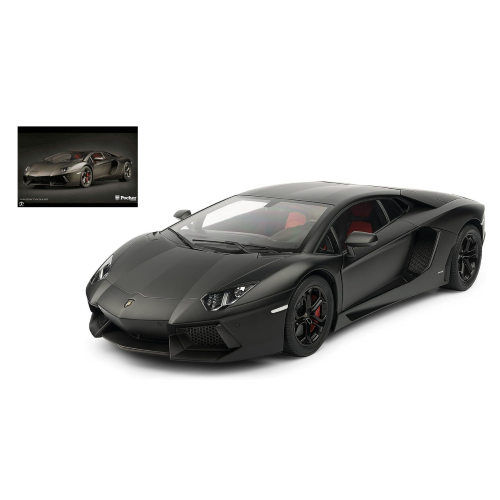 LAMBORGHINI AVENTADOR LP700-4 ROADSTER 2013 BLACK KIT 1:8 Pocher Auto Stradali Modellino