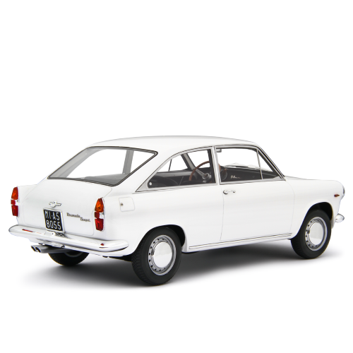 AUTOBIANCHI PRIMULA COUPE 1965 WHITE 1:18 Laudo Racing Auto Stradali Modellino