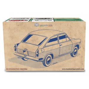 AUTOBIANCHI PRIMULA COUPE 1965 WHITE 1:18 Laudo Racing Auto Stradali Modellino
