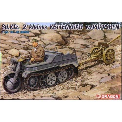 SD.KFZ 2 KLEINES KETTENKRAD KIT 1:35 Dragon Kit Mezzi Militari Modellino