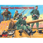 GERMAN TANK RIDERS 1942-1945 KIT 1:35 ICM Kit Figure Militari Modellino
