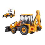JCB 3CX PLUS SITEMASTER BACKHOE LOADER 1:32 Britains Mezzi Industriali Modellino