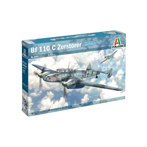 ME-410 HORNISSE KIT 1:72 Italeri Kit Aerei Modellino