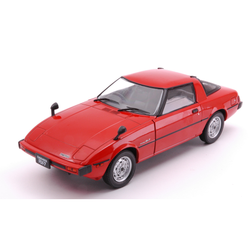 MAZDA RX-7 RHD 1980 RED 1:24 Whitebox Auto Stradali Modellino