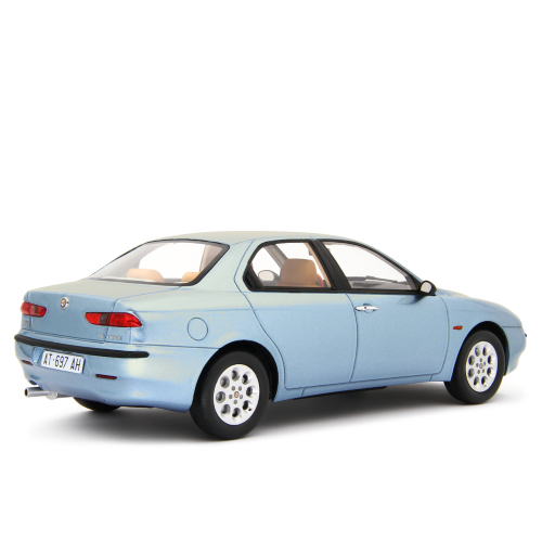 ALFA 156 1.8 T.S. 1997 METALLIC BLUE DECALS 1.6+2.0 T.S.+1.9 JTD+2.5 V6 24V 1:18 Laudo Racing Auto Stradali Modellino