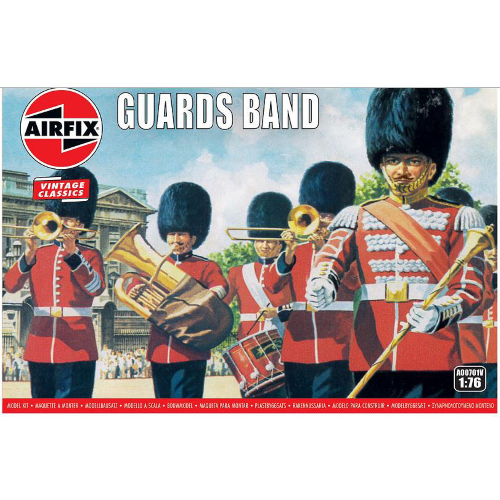 GUARDS BAND KIT 1:76 Airfix Kit Figure Militari Modellino