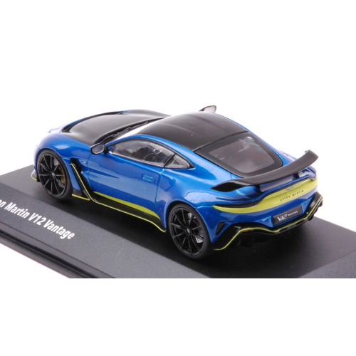 ASTON MARTIN V12 VANTAGE 2023 METALLIC BLUE 1:43 Solido Auto Stradali Modellino
