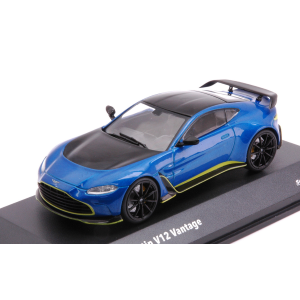 ASTON MARTIN V12 VANTAGE 2023 METALLIC BLUE 1:43 Solido Auto Stradali Modellino