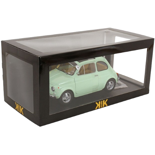 FIAT 500 F CUSTOM 1968 MINTGREEN 1:12 KK Scale Auto Stradali Modellino