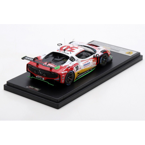 FERRARI 296 GT3 N.30 WINNER 24H NURBURGRING 2023 BAMBER/CATBURG/PITARD/LASER 1:43 Looksmart Auto Competizione Modellino