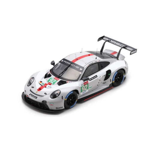 PORSCHE 911 RSR-19 N92 3rd LMGTE PRO 24H LE MANS 2021 ESTRE-JANI-CHRISTENS 1:18 Spark Model Auto Competizione Modellino