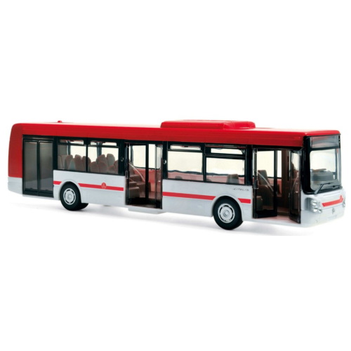 BUS IRISBUS PLASTIGAM Cm 26x6x6 RED REPRODUCTION 2024 1:43 Norev Autobus Modellino