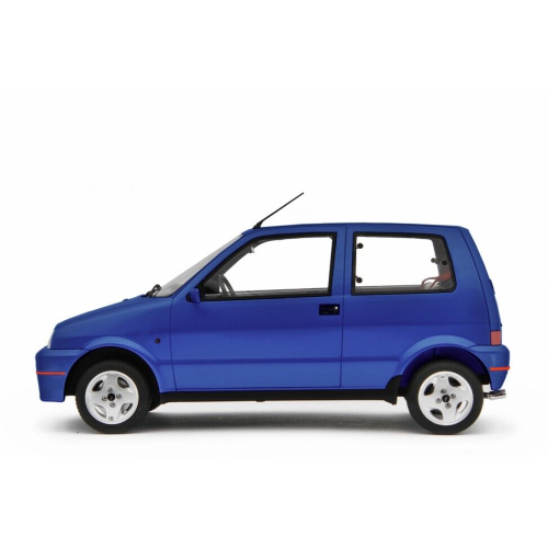 FIAT CINQUECENTO SPORTING 1994 METALLIC BLUE 1:18 Laudo Racing Auto Stradali Modellino