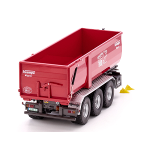 CARRO RACCOLTA KRAMPE TRIDEM THL 30 L HOOK LIFT WITH BIG BODY 750 1:32 Wiking Mezzi Agricoli e Accessori Modellino