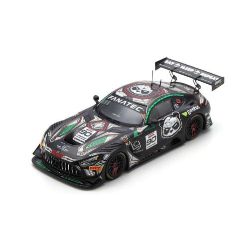 MERCEDES GT3 N.90 24H SPA 2023 GUSTAVSEN-NESOV-SALMENAUTIO-PEREZ COMPAN 1:43 Spark Model Auto Competizione Modellino