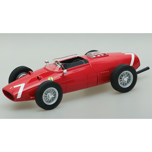 FERRARI 156 DINO N.7 F2 WINNER SOLITUDE GP 1960 TAFFY VON TRIPS 1:18 Tecnomodel Auto Competizione Modellino
