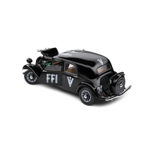 CITROEN TRACTION 7 FFI 1944 BLACK 1:18 Solido Forze dell'Ordine Modellino