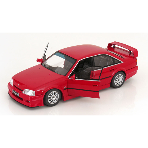 OPEL OMEGA 3.0 24V 1990 RED 1:18 Solido Auto Stradali Modellino