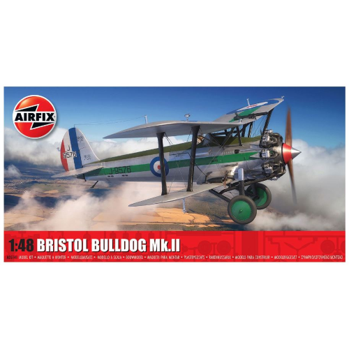 BRISTOL BULLDOG Mk.II KIT 1:48 Airfix Kit Aerei Modellino