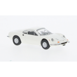 FERRARI DINO 246 GT 1969 WHITE 1:87 Premium Classixxs Auto Stradali Modellino