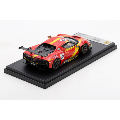 FERRARI 296 GT3 N.50 AF CORSE 24H SPA 2023 PIGUET-MANN-VARRONE-DE PAUW 1:43 Looksmart Auto Competizione Modellino