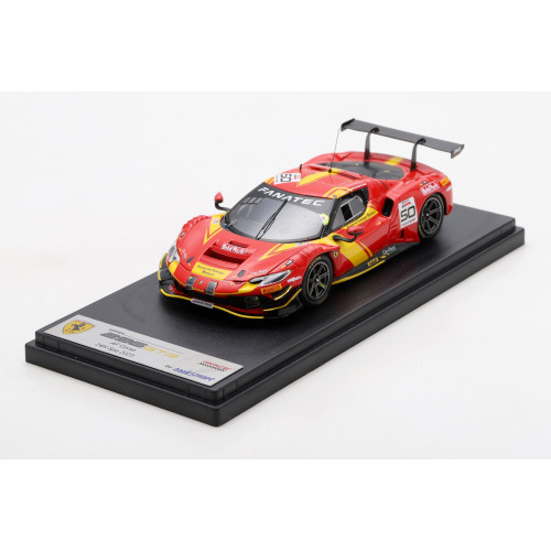 FERRARI 296 GT3 N.50 AF CORSE 24H SPA 2023 PIGUET-MANN-VARRONE-DE PAUW 1:43 Looksmart Auto Competizione Modellino