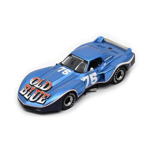 CORVETTE GREENWOOD N.75 1975 ROAD AMERICA JOHN GREENWOOD 1:43 Spark Model Auto Competizione Modellino