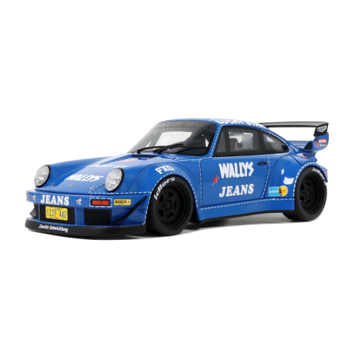PORSCHE 911 964 RWB COUPE OSHO ARROW 1993  BLUE 1:18 GT Spirit Auto Competizione Modellino