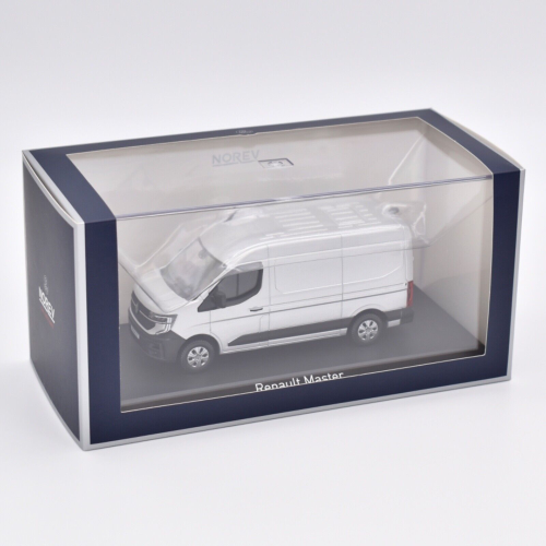 RENAULT MASTER E-TECH 100% ELECTRIC 2024 SILVER 1:43 Norev Auto Stradali Modellino
