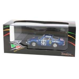 ALPINE A110 1000 N.23 LAKES RALLY 1969 LUSENIUS-HALME 1:43 Trofeu Auto Rally Modellino