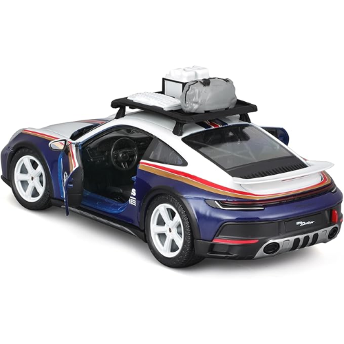 PORSCHE 911 N.953 (MEMORIAL) DAKAR 2023 1:24 Burago Auto Rally Modellino