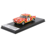 FIAT 124 ABARTH RALLY N.4 WINNER RALLY OF PORTUGAL 1975 ALEN-KIVIMAKI 1:43 Trofeu Auto Rally Modellino