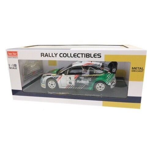 FORD FOCUS WRC06 N.1 WINNER BOGGERAGH RALLY SPRINT 2022 BREEN-BRENNAN 1:18 SunStar Auto Rally Modellino