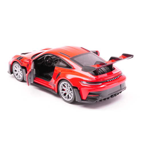 PORSCHE 911 GT3 RS 992 2023 RED 1:24 Welly Auto Stradali Modellino