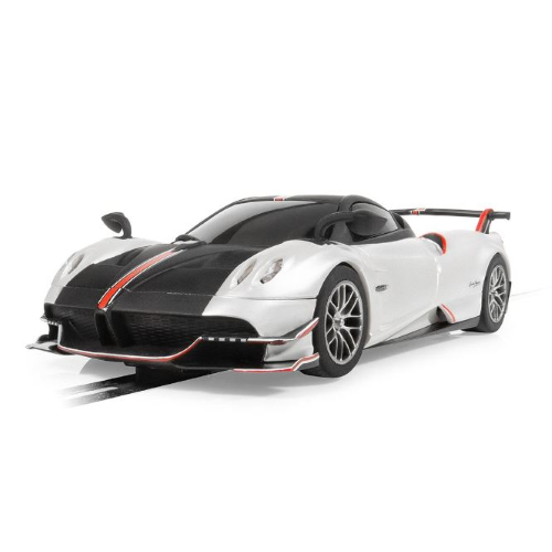 PAGANI HUAYRA BC ROADSTER METALLIC PEARL WHITE SLOT 1:32 Scalextric Slot Modellino