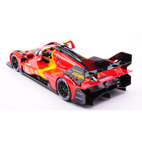 FERRARI 499P N.51 WINNER 24 H LE MANS 2023 PIER GUIDI-CALADO-GIOVINAZZI 1:24 Burago Auto Competizione Modellino